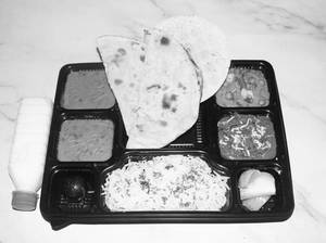 Pack Thali With Tandoori Roti