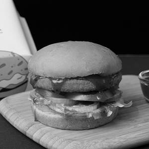 Cheesy Korean Burger