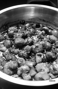 Chilli Mushroom  Gravy