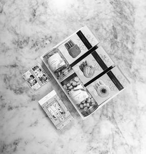 Plain Wooden Tray Hamper