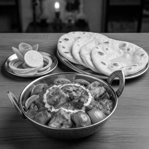 2 Butter Chapati with Paneer Tikka Masala