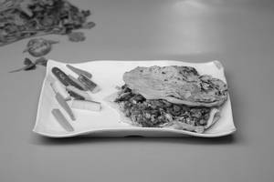 Chicken Porota Shawarma Plate