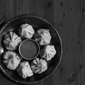 Veg momos ( 5 piece )
