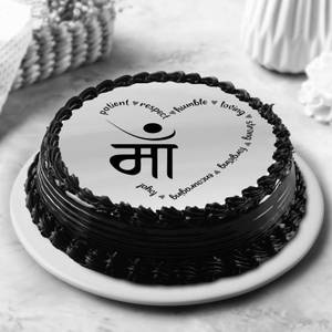 Maa Truffle Photo Cake
