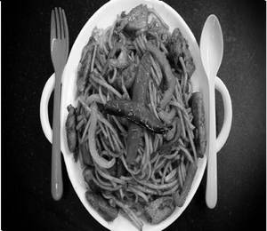 Chicken Burnt Garlic Noodles