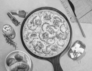 Smoked Makhani Paneer Pizza [7" Regular]