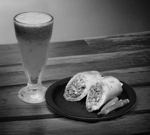 Arabic Chicken Shawarma with Magic lime Combo