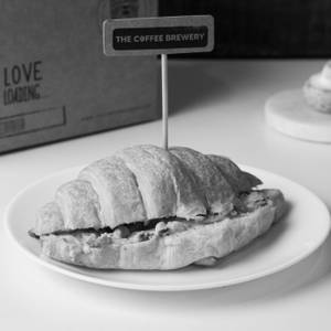 Mushroom And Cheese Croissant