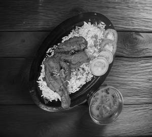 Chicken Tangdi Rice