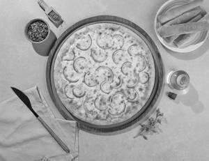 Roasted Onion & Cheese Pizza [7" Regular]