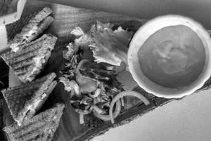 Mixed Vegetable Sandwich