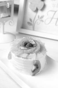 Fresh Fruit Gateau Slice