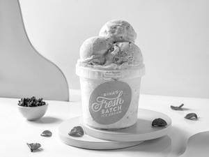 Sugar Free Rose Sabza Ice Cream Tub (125 Ml)
