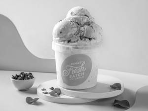 Rose Sabja Ice Cream Tub (125 Ml)