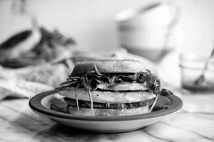 EGG VEGGIE CHEESE SUB
