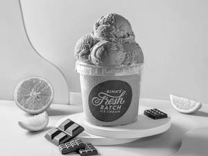 Dark Chocolate Orange Ice Cream (125 Ml)