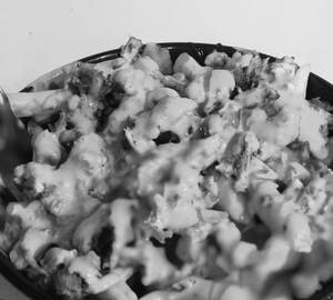 Cheese Fried Chicken Loaded Fries