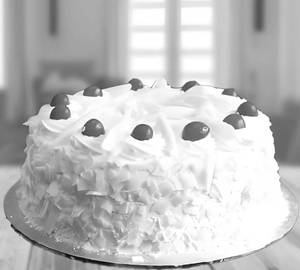 Chocolate White Forest Cake   