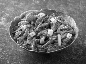 Kadhai Sabz Street Food Style
