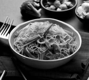 Chicken Baby Corn Noodles