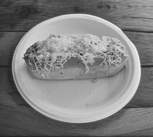Cheese hot dog