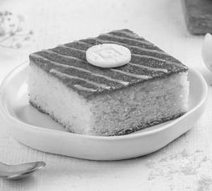 Zesty Lemon Cake Slice