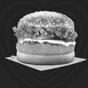 Extra Crunchy Veg Whopper Deluxe(Reg. Size Bun).
