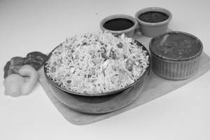 Veg Chopper Rice With Gravy