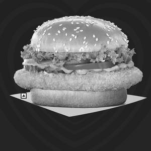Smokey Crunchy Chicken Whopper Deluxe(Reg. Size Bun).