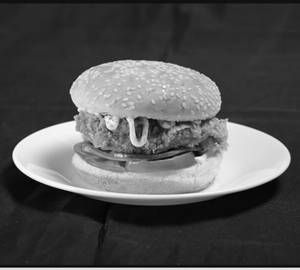 Hot Paneer Burger with Cheese