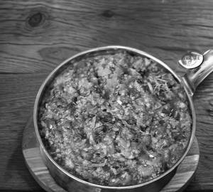 Paneer bhurji curry