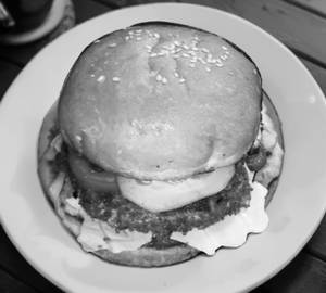 Aalu tikki burger