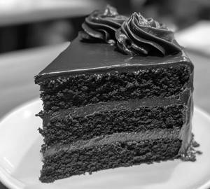 Chocolate pastry cake peice 