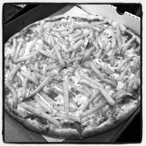 Fries Overload Pizza