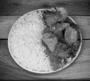 Chicken curry [2 pic] With Rice