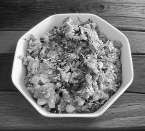 Baingan Bharta [Serves 2]