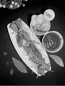 Veg Spring Rolls [Serves 1-2]
