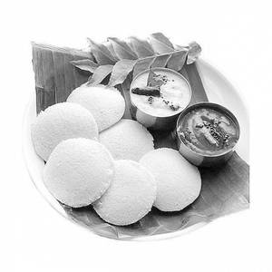 Idly (4 Pc) With Non Veg Gravy