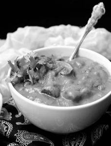 Mushroom Khumbi Mattar Masala