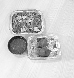 Chicken Schezwan Noodles And Lollipop Combo