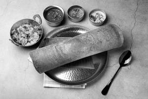 Ragi Masala Dosa