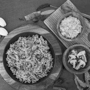 Mushroom Biryani