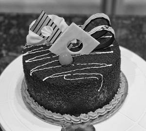Choco Velvet Cake - Eggless
