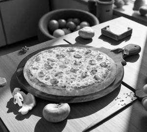 Mushroom Pizza  