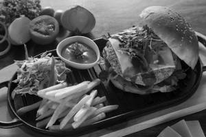 The Meanest Veggie Burger