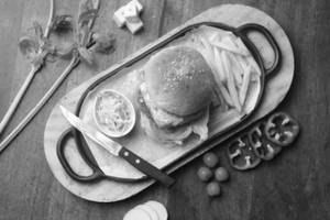 Juicy Lucy Chicken Burger