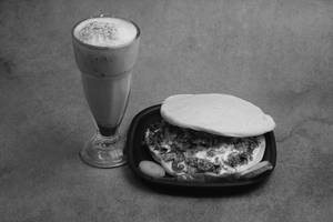 1 Plate Chicken Shawarma With 1 Milk Shake