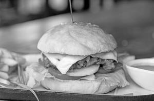 All Indian Chicken Burger