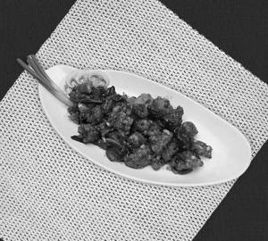 Mushroom Chilli Dry