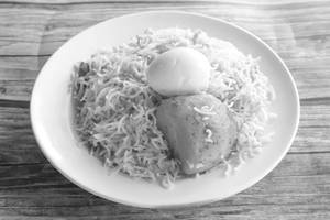 Egg biryani                                                       